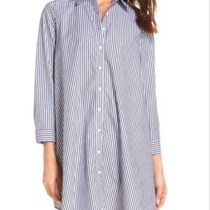 BB Dakota Olsen Sailor Blue Shirt Dress